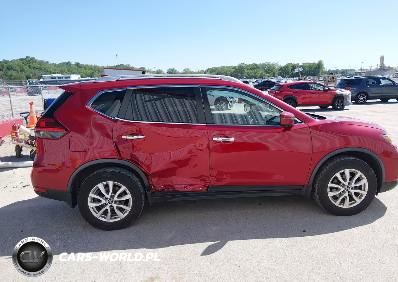 2017 Nissan Rogue Sv VIN:JN8AT2MV2HW282040 - 6