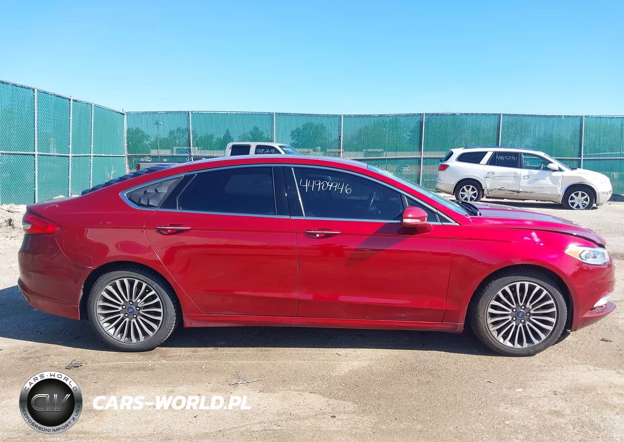2017 Ford Fusion Se VIN:3FA6P0T95HR376209 - 13
