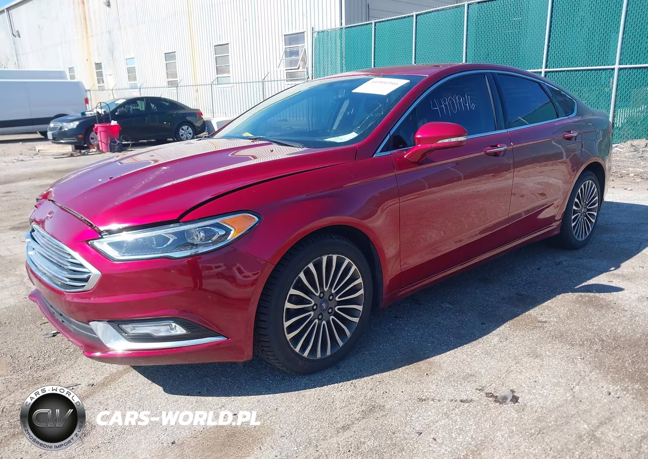 2017 Ford Fusion Se VIN:3FA6P0T95HR376209 - 2