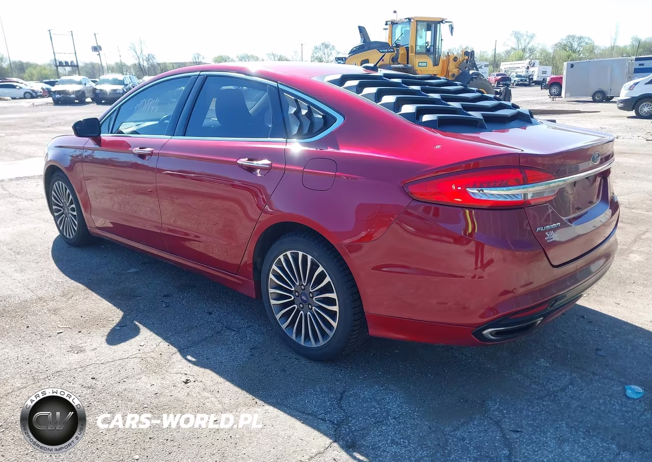 2017 Ford Fusion Se VIN:3FA6P0T95HR376209 - 3