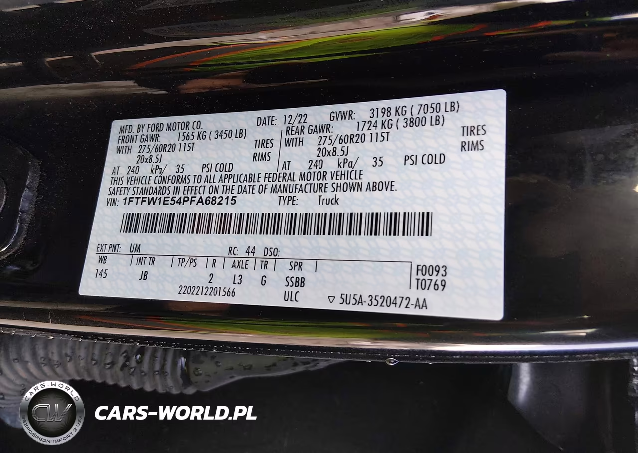 2023 Ford F-150 Xl VIN:1FTFW1E54PFA68215 - 9
