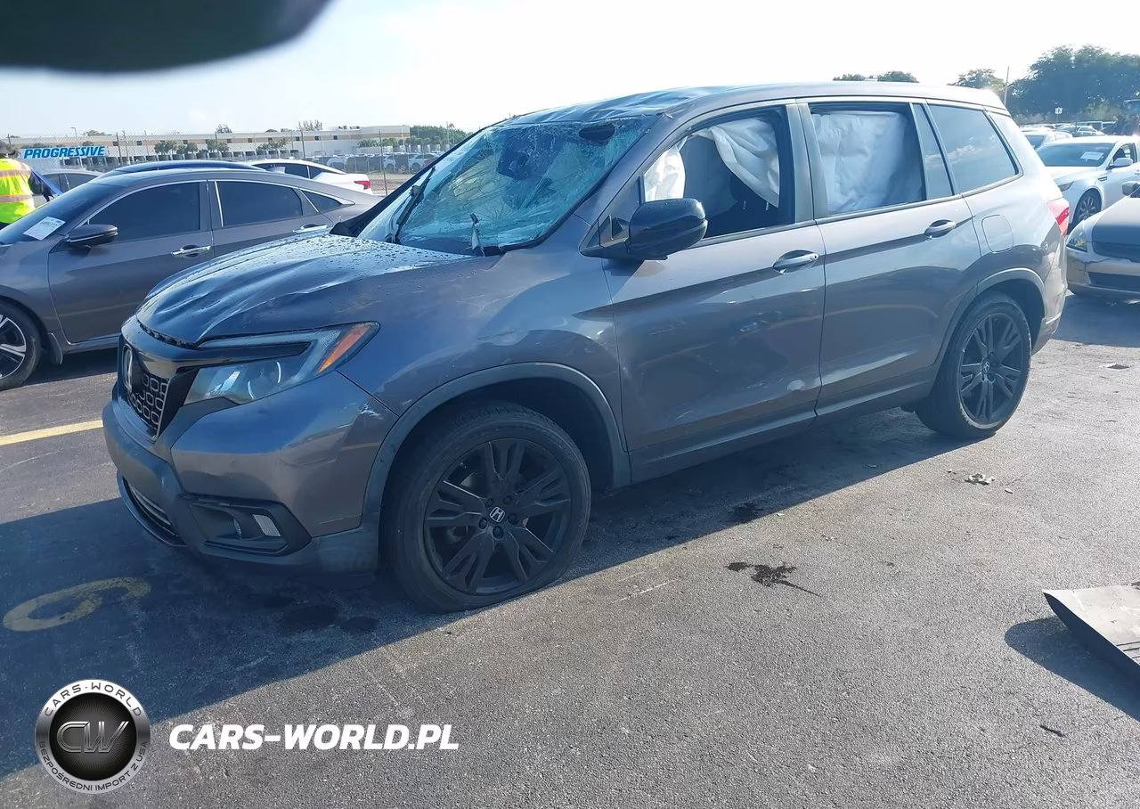 2021 Honda Passport 2Wd Sport VIN:5FNYF7H25MB006707 - 2