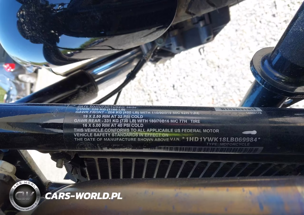 2020 Harley-Davidson Fxlrs VIN:1HD1YWK18LB069984 - 10