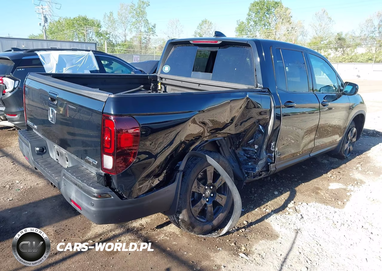 2019 Honda Ridgeline Black Edition VIN:5FPYK3F85KB017724 - 4