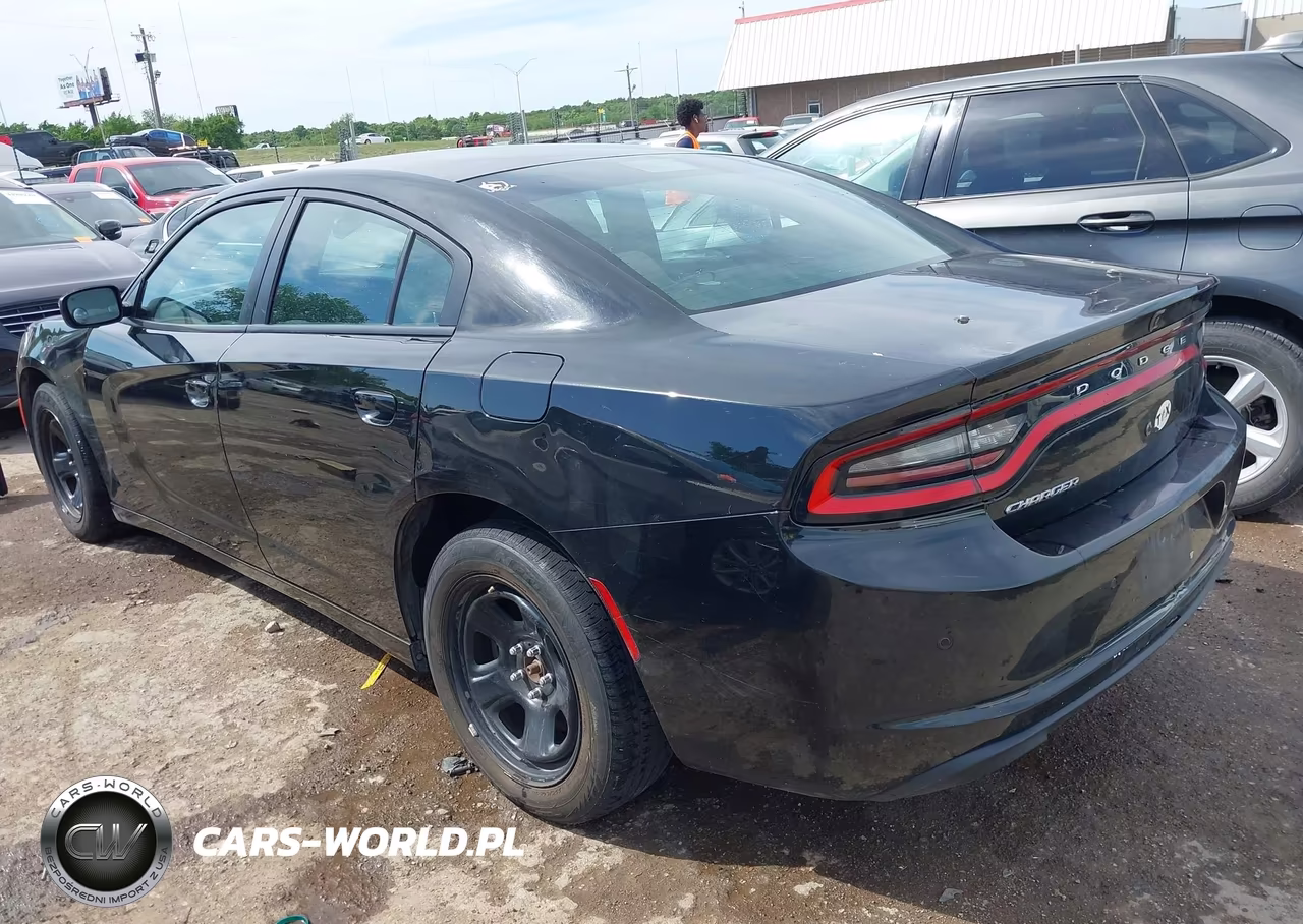 2017 Dodge Charger Police Rwd VIN:2C3CDXATXHH660027 - 3