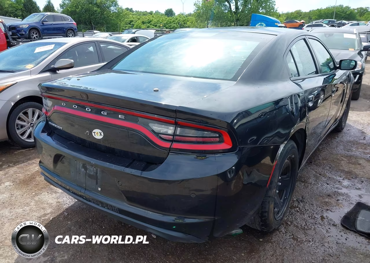 2017 Dodge Charger Police Rwd VIN:2C3CDXATXHH660027 - 4
