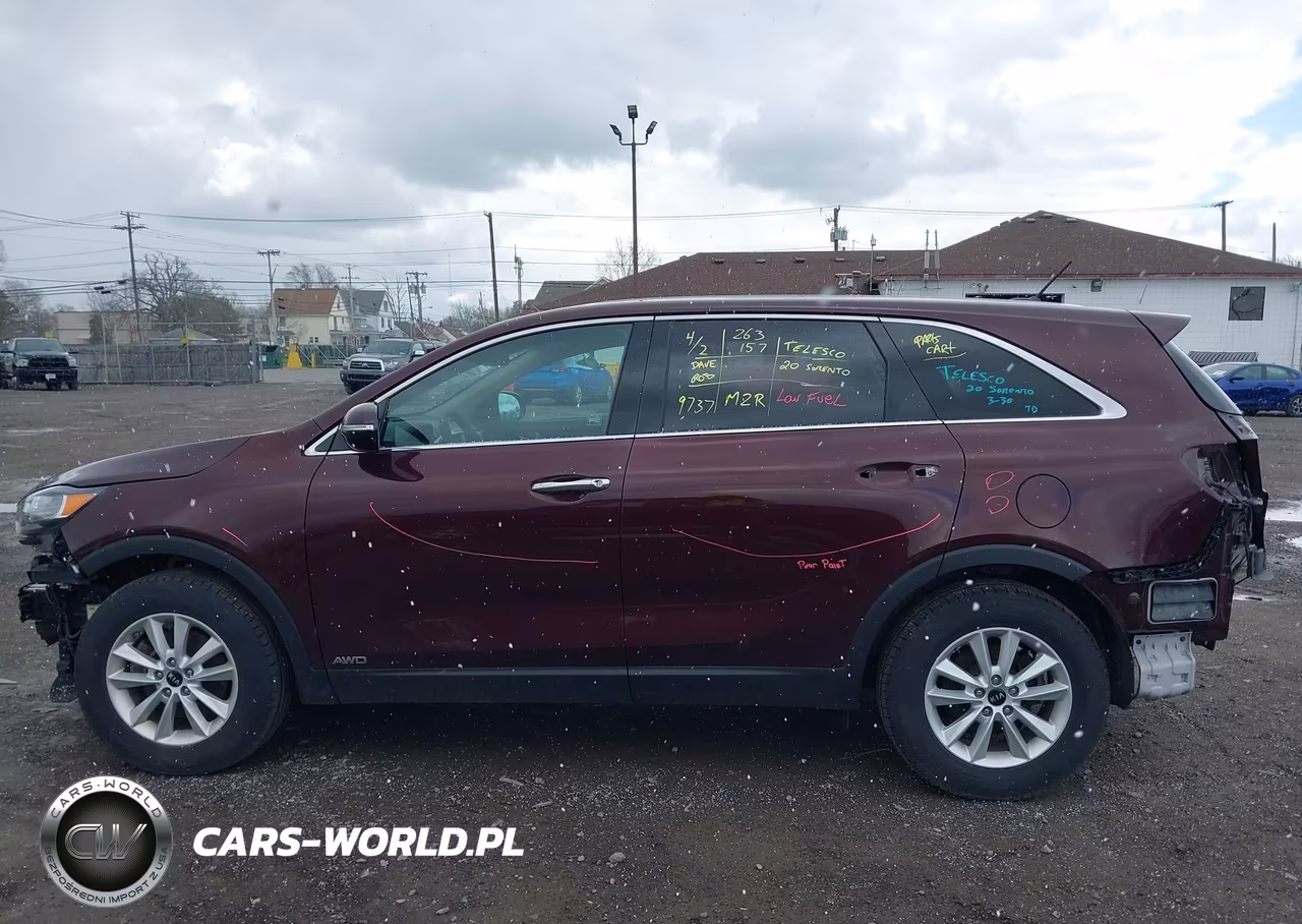 2020 Kia Sorento 2.4L Lx VIN:5XYPGDA30LG652240 - 15