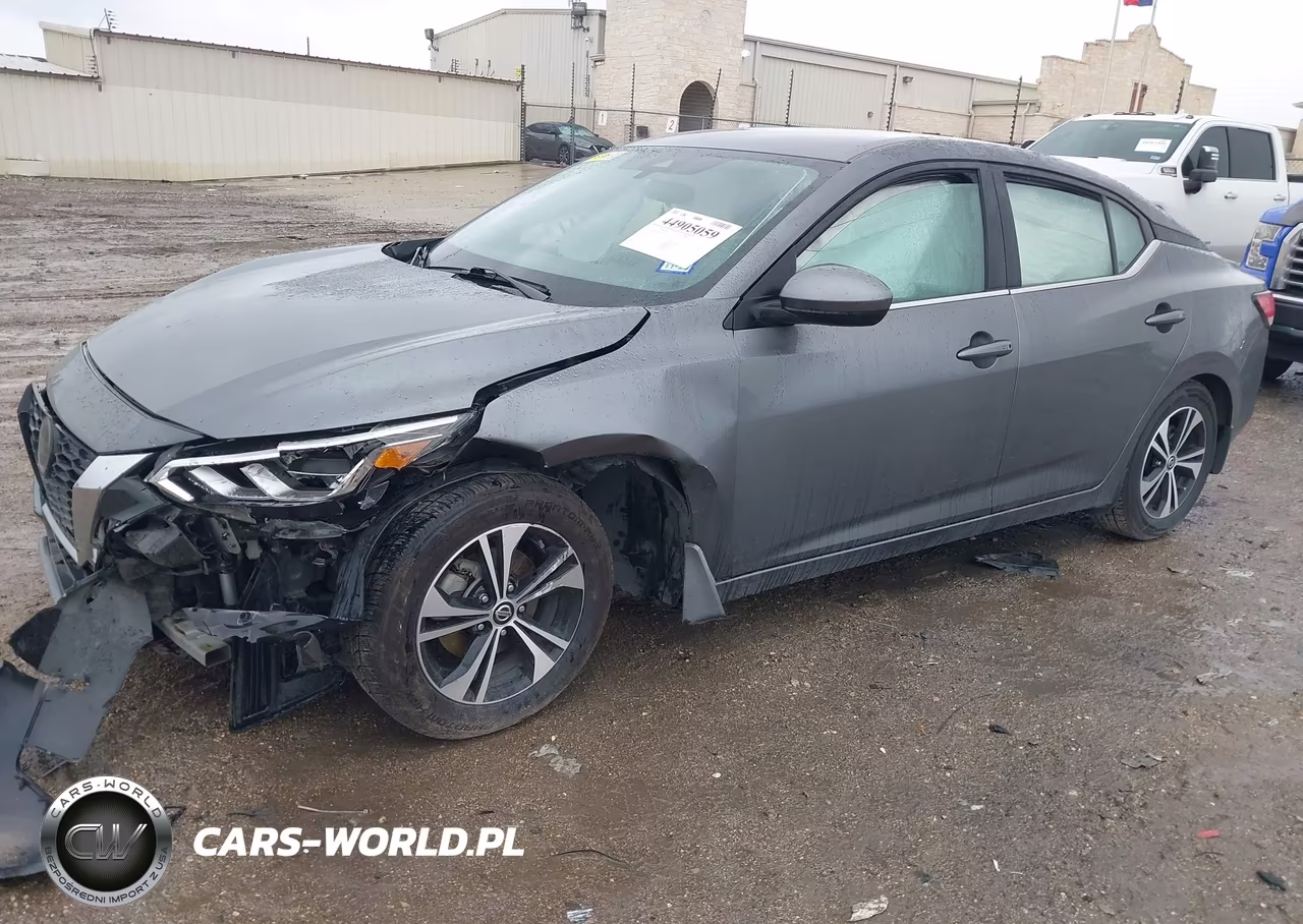 2021 Nissan Sentra Sv Xtronic Cvt VIN:3N1AB8CV9MY226721 - 2