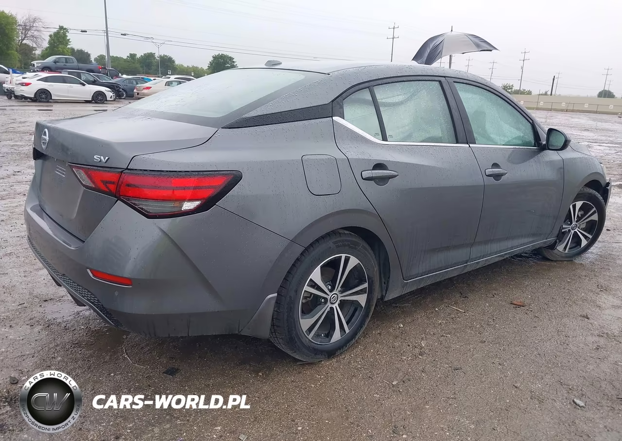 2021 Nissan Sentra Sv Xtronic Cvt VIN:3N1AB8CV9MY226721 - 4