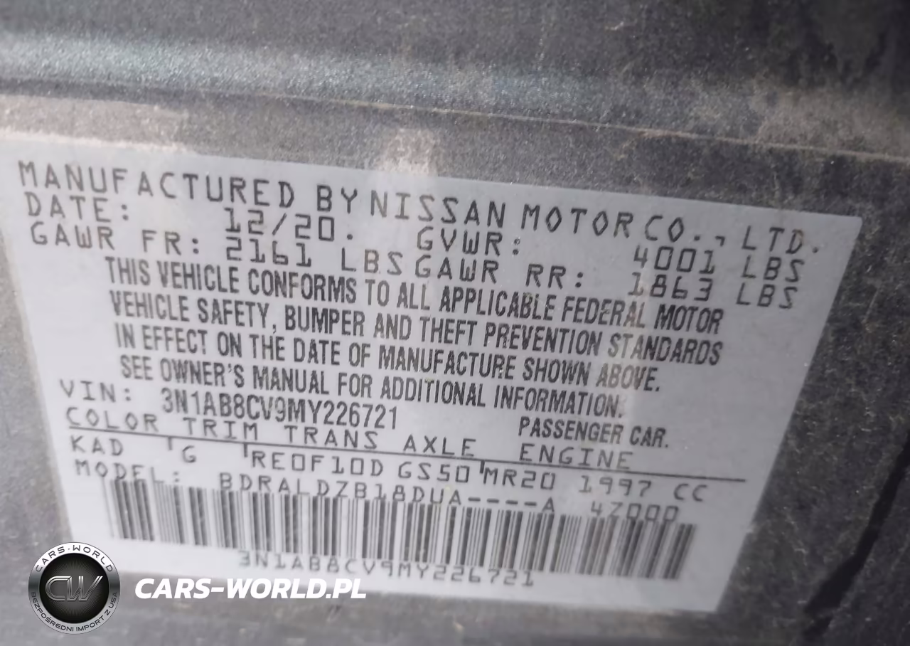 2021 Nissan Sentra Sv Xtronic Cvt VIN:3N1AB8CV9MY226721 - 9