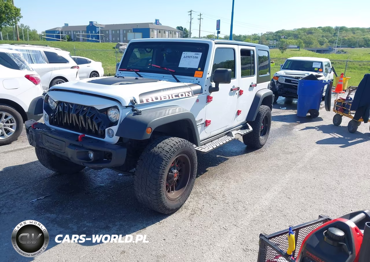 2018 Jeep Wrangler Jk Unlimited Rubicon Recon 4X4 VIN:1C4BJWFG9JL826309 - 2