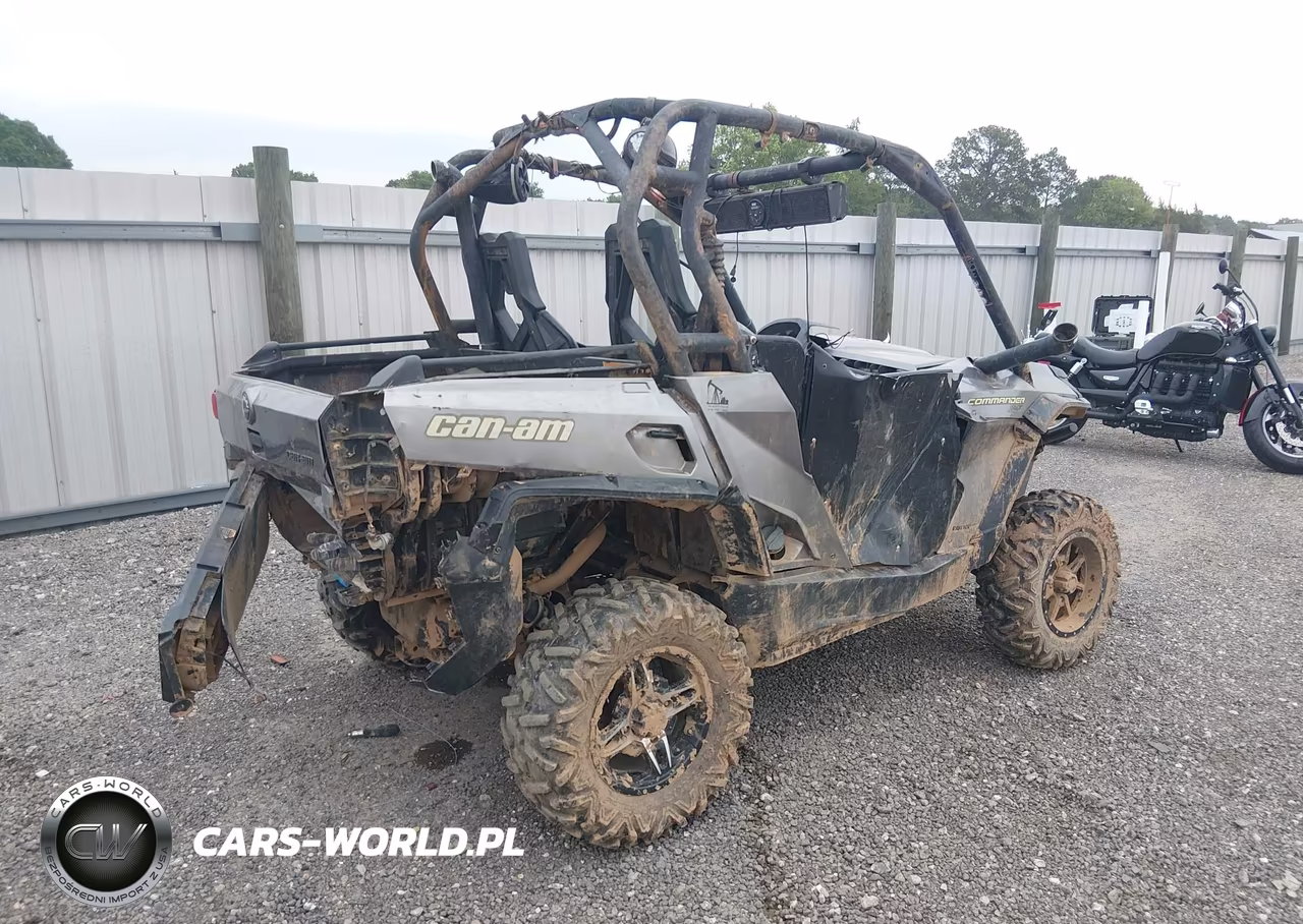 2014 Can-Am Commander 1000 Xt VIN:3JBKKXP19EJ000260 - 4