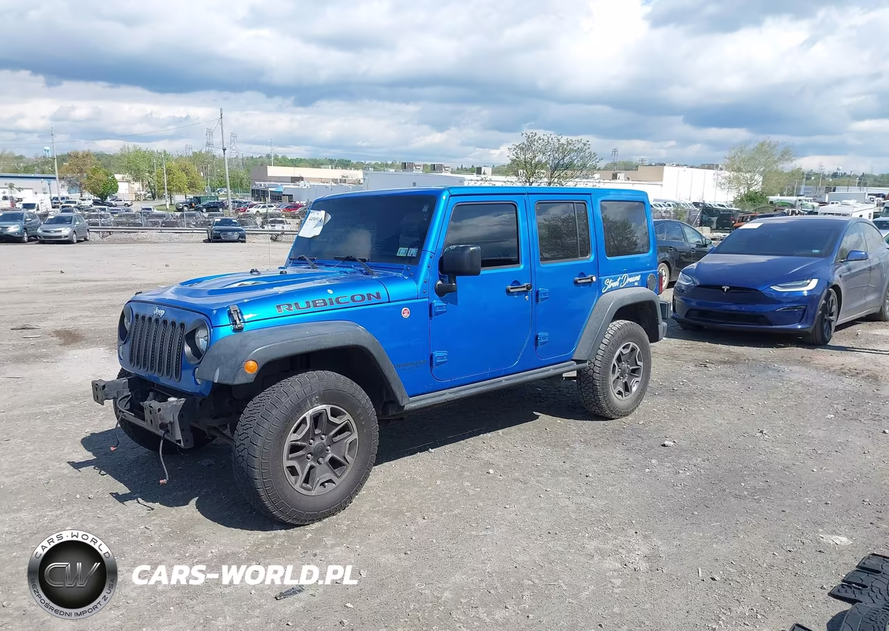 2016 Jeep Wrangler Unlimited Rubicon Hard Rock VIN:1C4BJWFG5GL218750 - 2