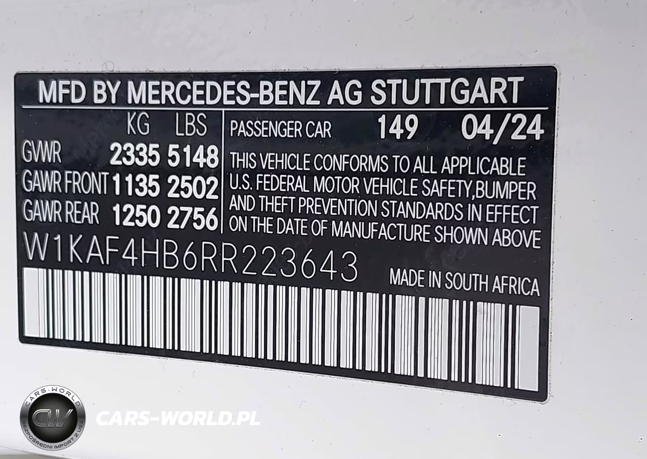 2024 Mercedes-Benz C 300 VIN:W1KAF4HB6RR223643 - 9