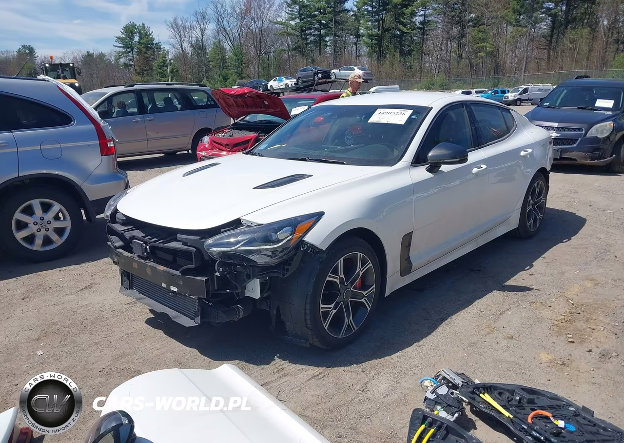 2018 Kia Stinger Gt VIN:KNAE35LCXJ6027136 - 2
