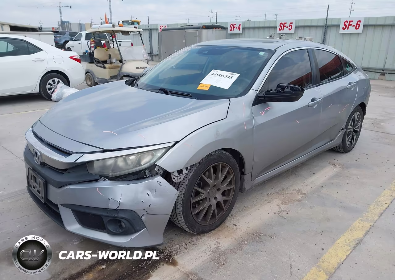 2017 Honda Civic Ex-L VIN:2HGFC1F85HH634501 - 2