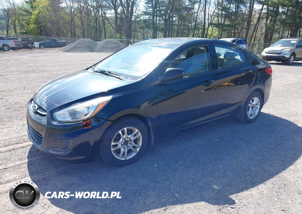 2015 Hyundai Accent Gls VIN:KMHCT4AE1FU806187 - 2