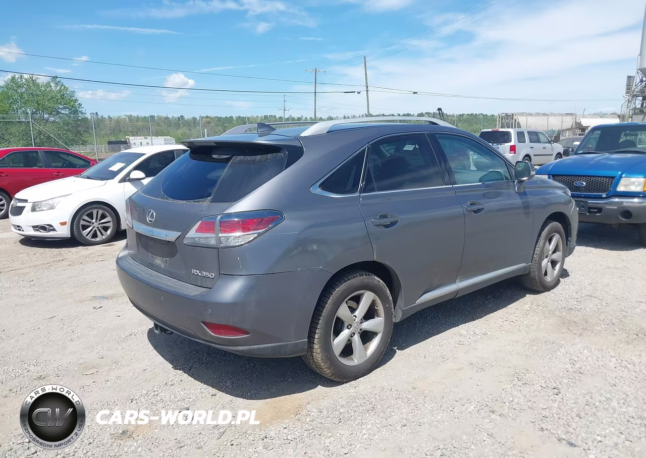 2014 Lexus Rx 350 VIN:2T2BK1BA0EC249907 - 4
