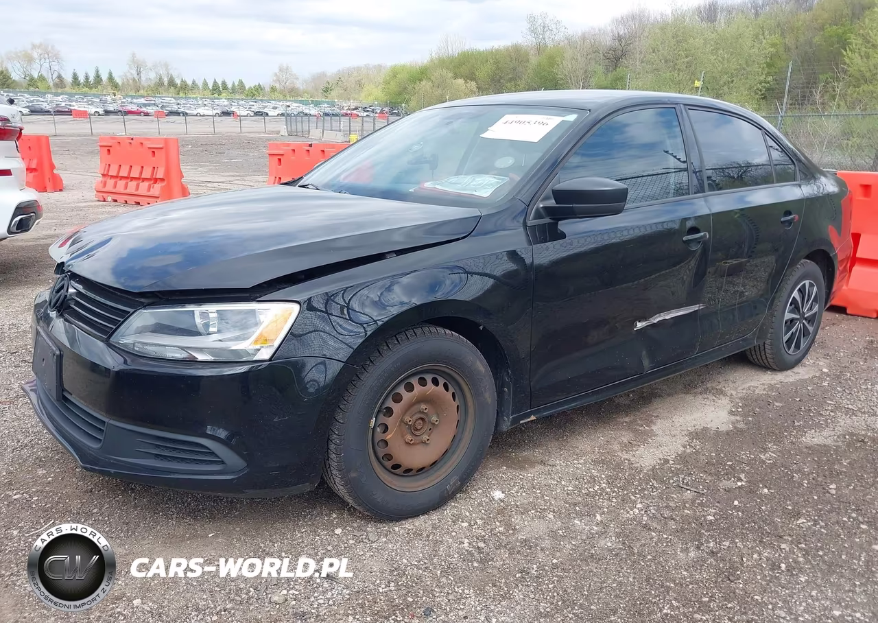 2012 Volkswagen Jetta 2.0L S VIN:3VW2K7AJ8CM360831 - 2