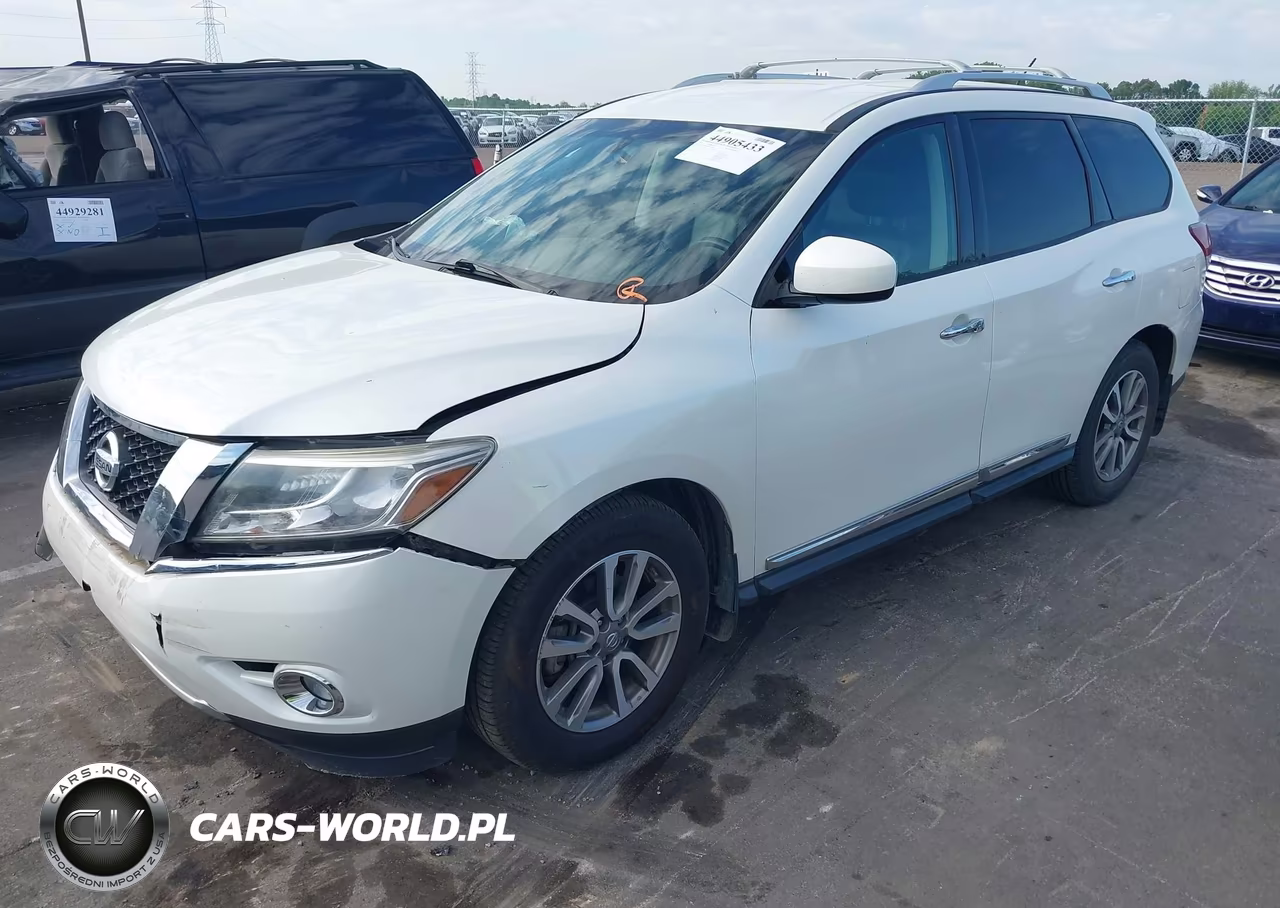 2015 Nissan Pathfinder Sl VIN:5N1AR2MN8FC711427 - 2