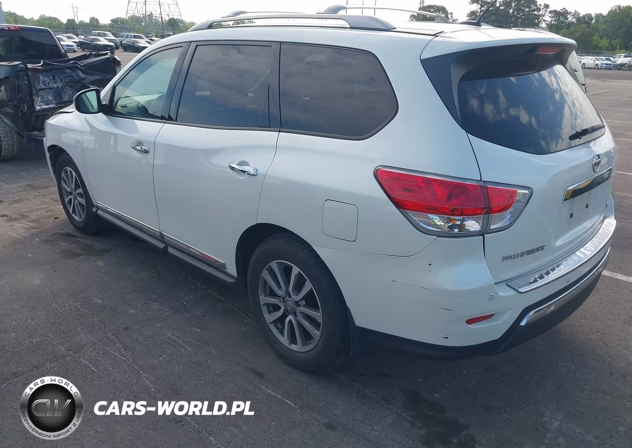 2015 Nissan Pathfinder Sl VIN:5N1AR2MN8FC711427 - 3