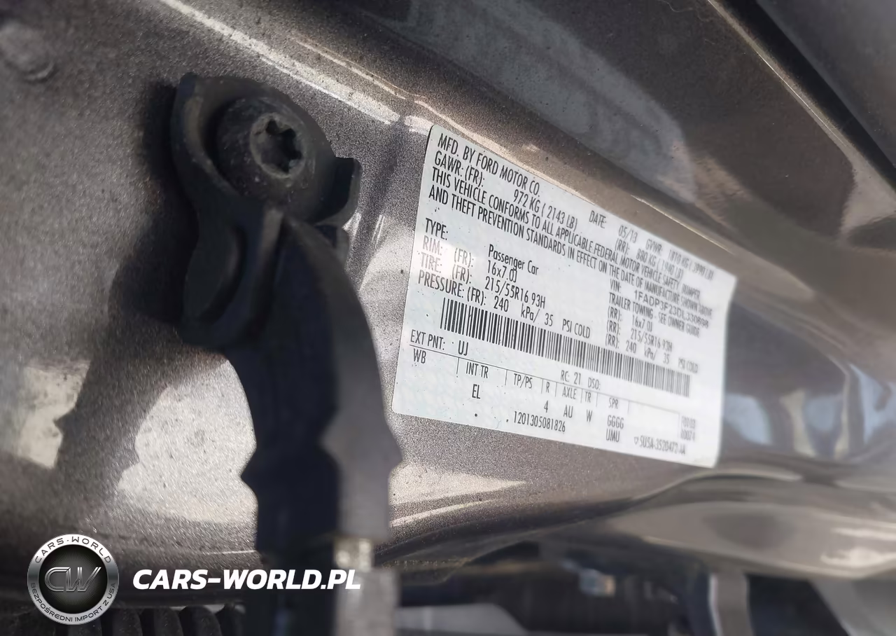 2013 Ford Focus Se VIN:1FADP3F23DL330698 - 9