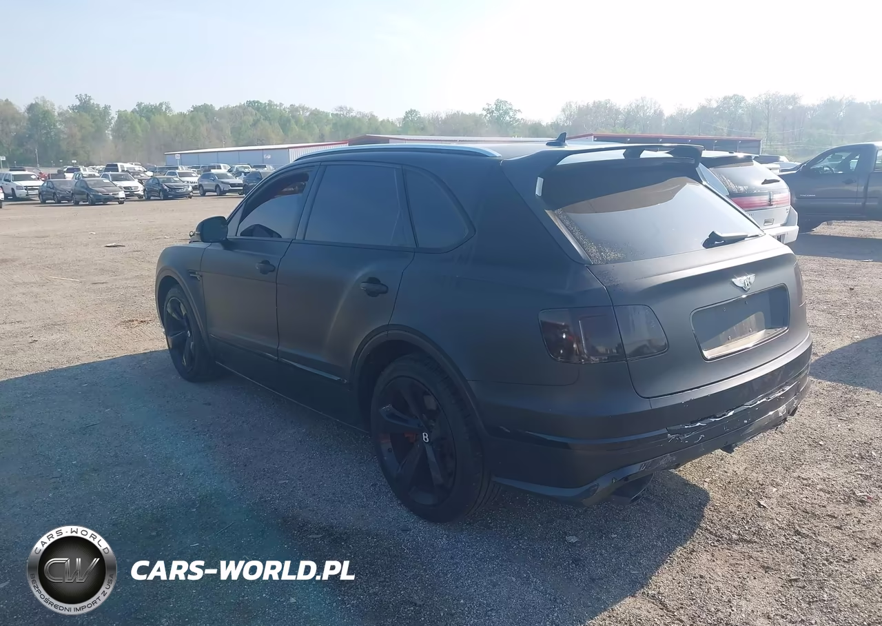 2018 Bentley Bentayga Activity Edition-Black Edition-Mulliner-Onyx Edition-W12 VIN:SJAAC2ZV6JC020650 - 3