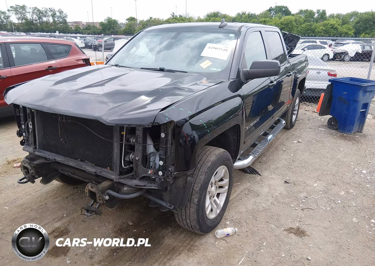 2017 Chevrolet Silverado 1500 1Lt VIN:3GCUKREC1HG329672 - 2