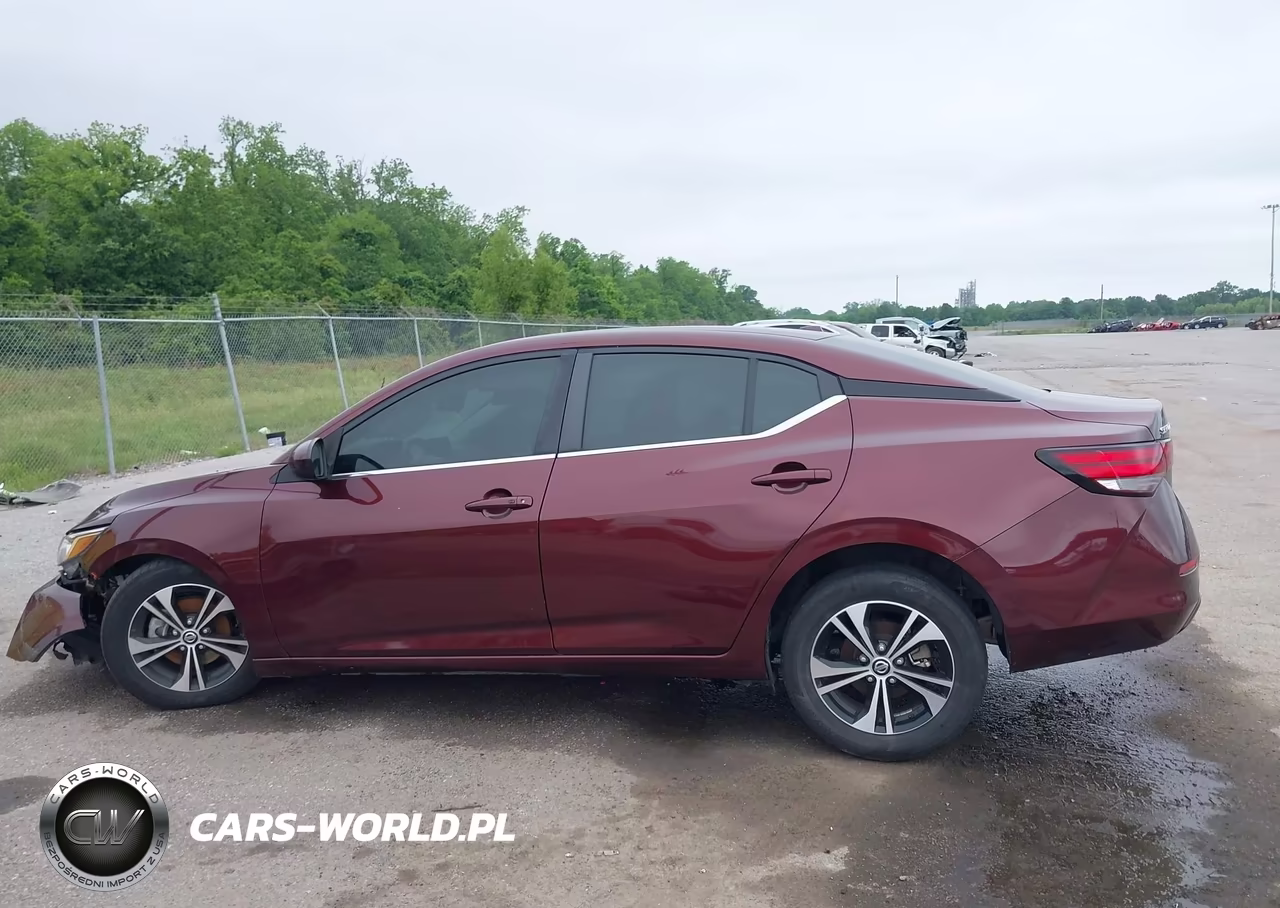 2023 Nissan Sentra Sv Xtronic Cvt VIN:3N1AB8CV9PY322305 - 14