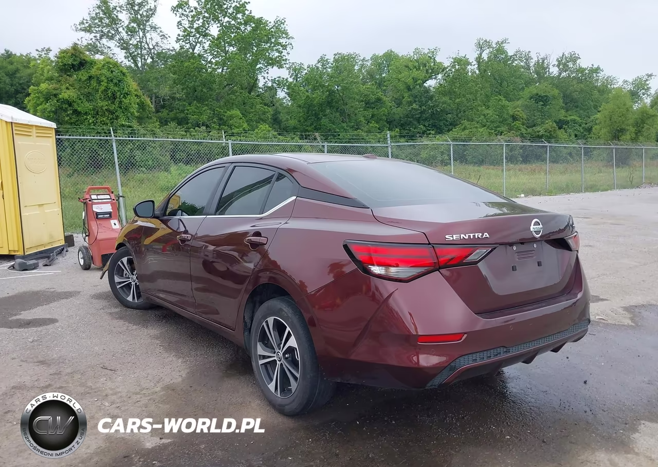 2023 Nissan Sentra Sv Xtronic Cvt VIN:3N1AB8CV9PY322305 - 3