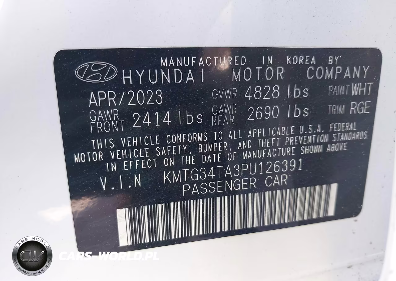 2023 Genesis G70 2.0T Awd VIN:KMTG34TA3PU126391 - 9