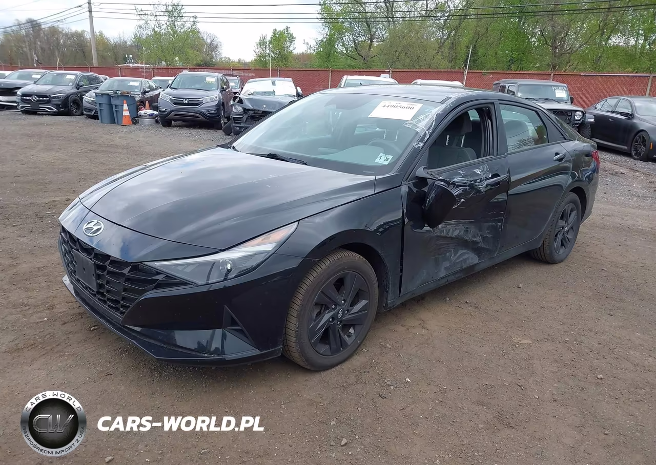 2021 Hyundai Elantra Sel VIN:KMHLM4AG9MU181338 - 2