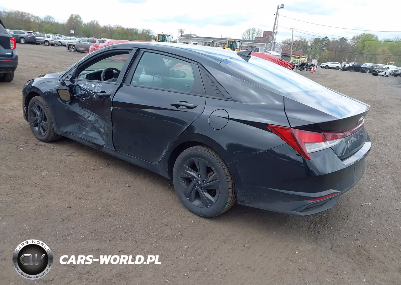 2021 Hyundai Elantra Sel VIN:KMHLM4AG9MU181338 - 3