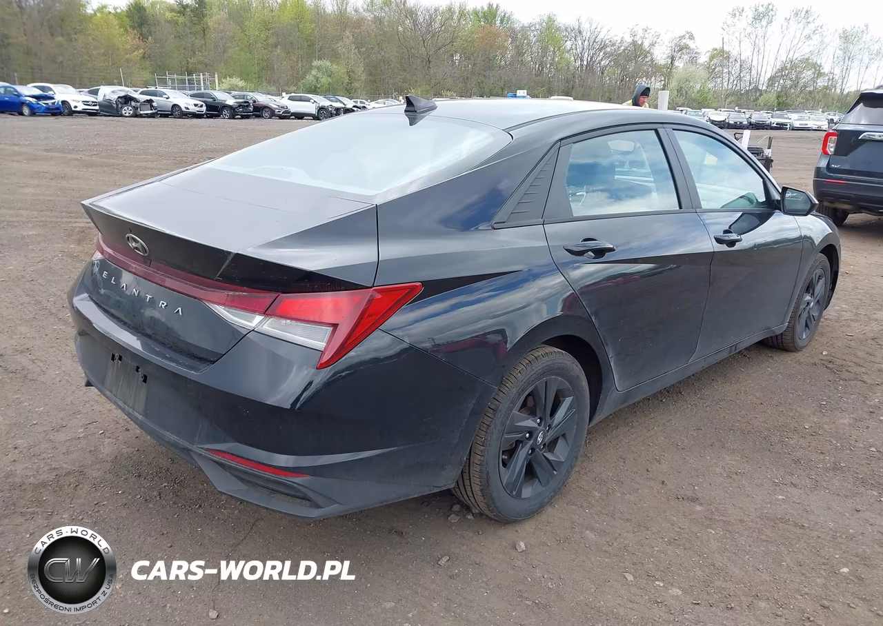 2021 Hyundai Elantra Sel VIN:KMHLM4AG9MU181338 - 4