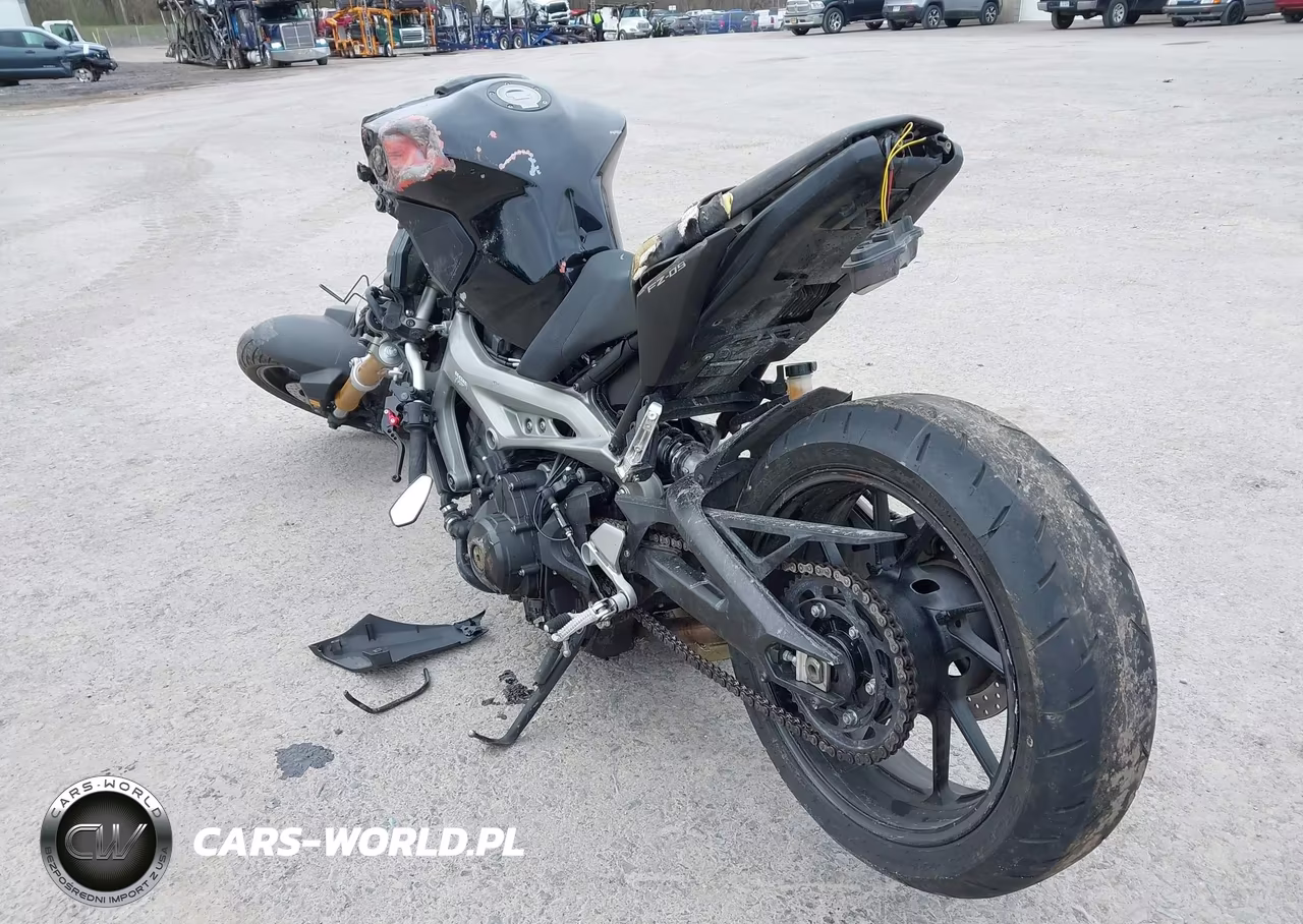 2014 Yamaha Fz09 VIN:JYARN33E5EA001952 - 3