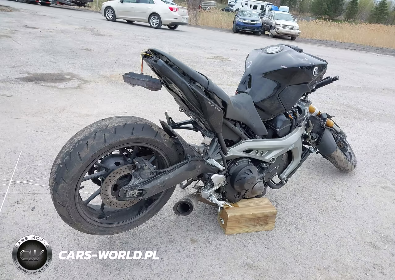 2014 Yamaha Fz09 VIN:JYARN33E5EA001952 - 4