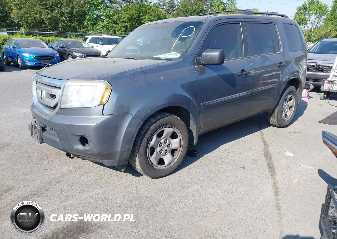 2011 Honda Pilot Lx VIN:5FNYF4H22BB103990 - 2