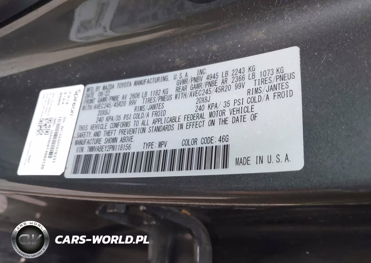 2023 Mazda Cx-50 2.5 Turbo Premium Plus VIN:7MMVABEY2PN118156 - 9