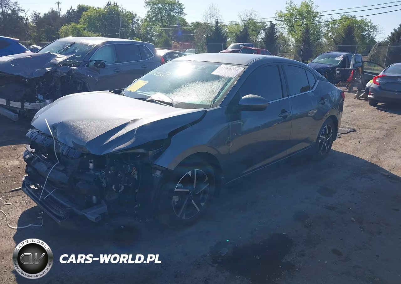 2025 Nissan Sentra Sv VIN:3N1AB8CV2SY400464 - 2