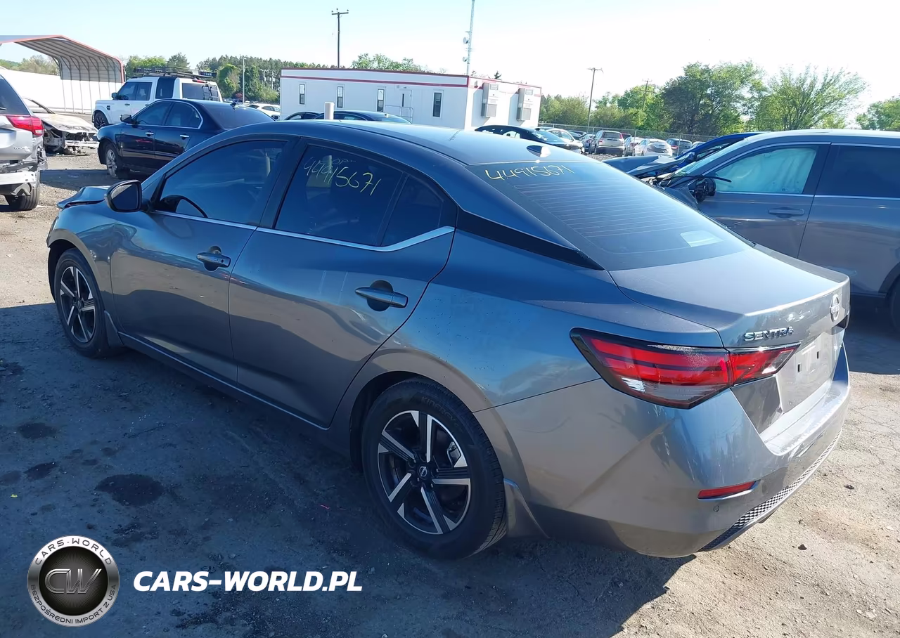 2025 Nissan Sentra Sv VIN:3N1AB8CV2SY400464 - 3