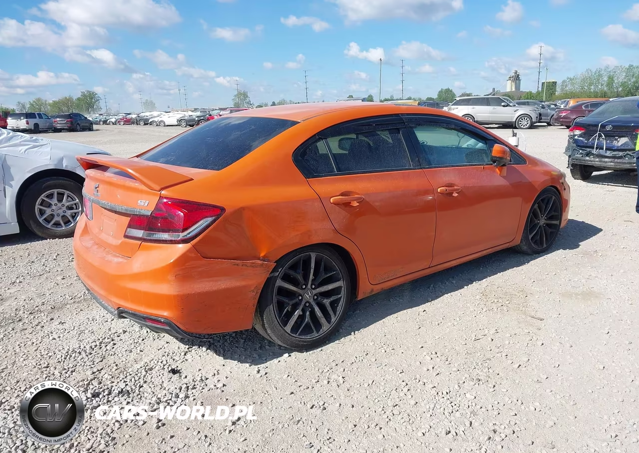 2014 Honda Civic Si VIN:2HGFB6E54EH700426 - 4