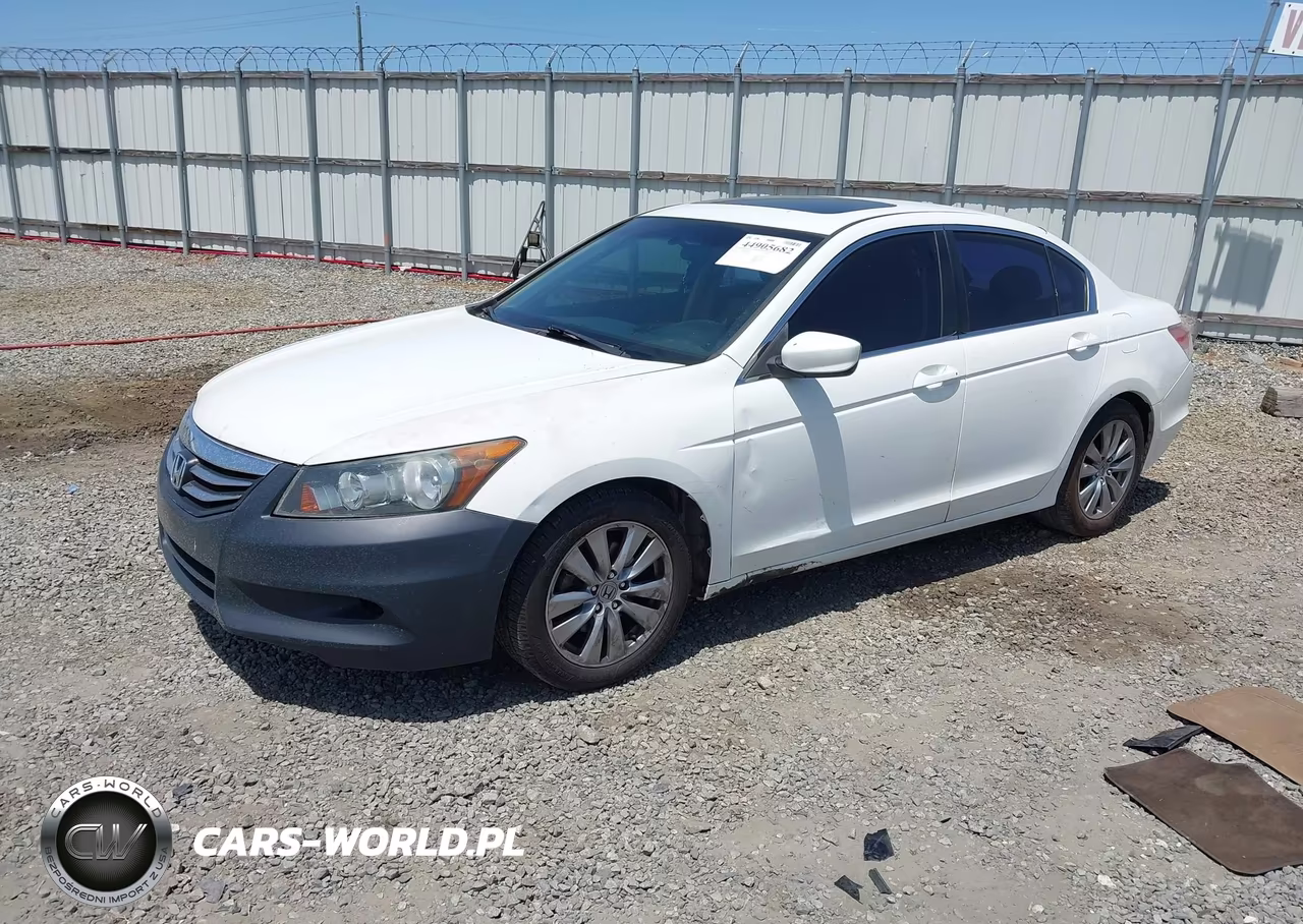 2012 Honda Accord 2.4 Ex VIN:1HGCP2F70CA169864 - 2
