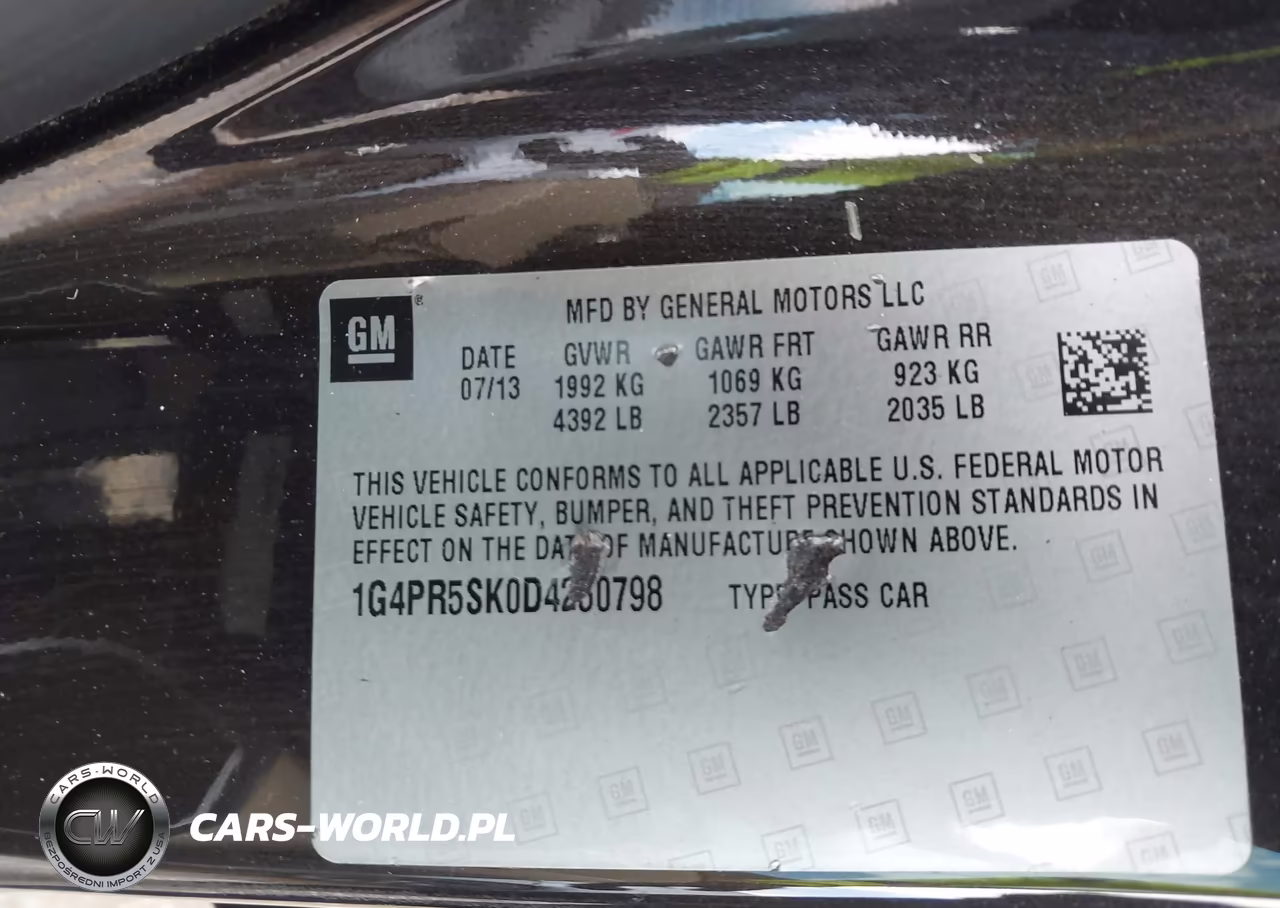 2013 Buick Verano Convenience Group VIN:1G4PR5SK0D4250798 - 9