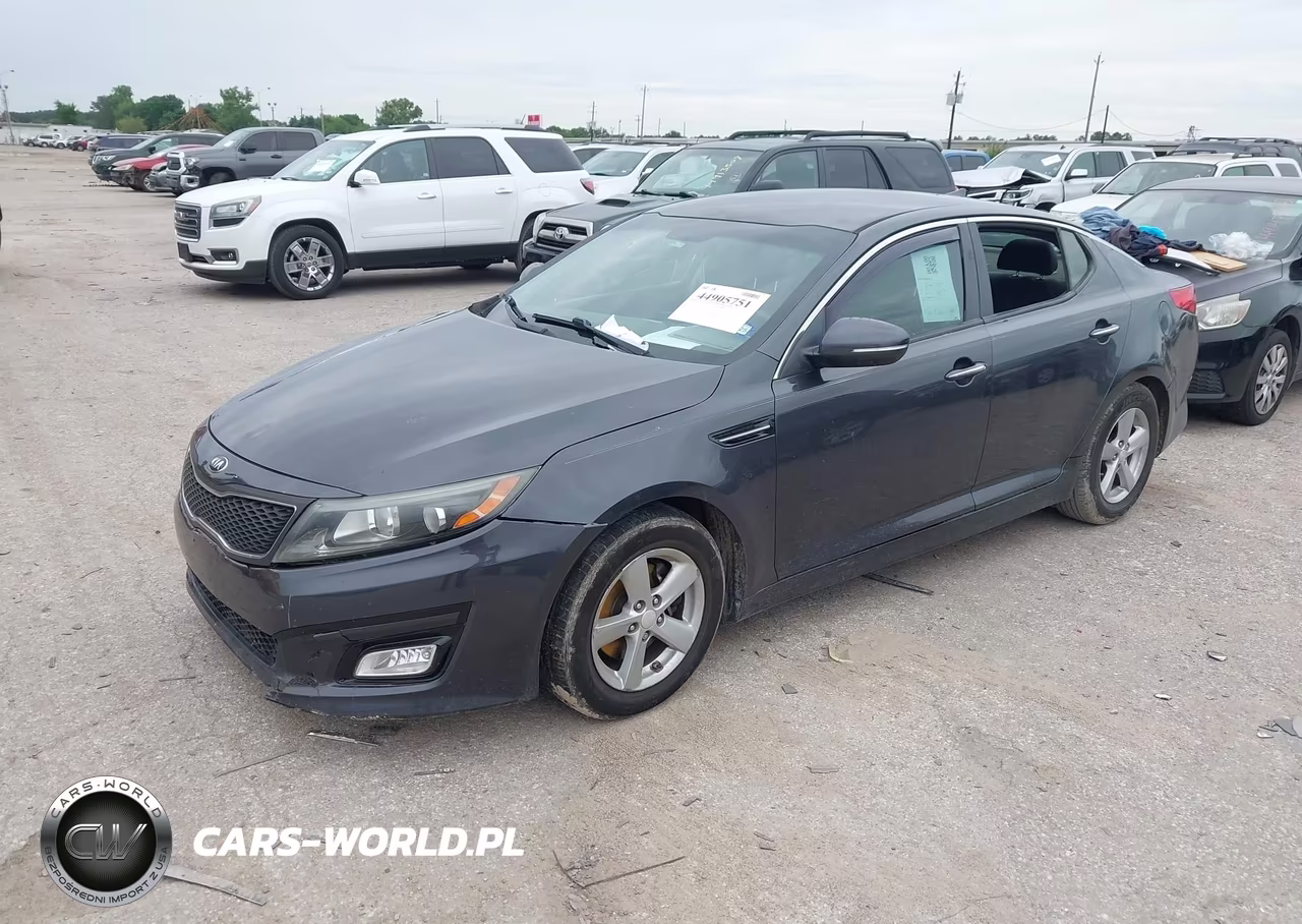 2015 Kia Optima Lx VIN:5XXGM4A72FG446051 - 2