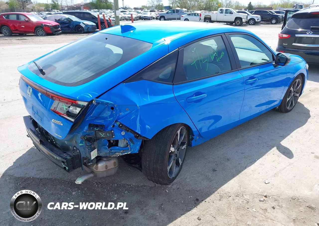 2025 Honda Civic Hybrid Sport Touring VIN:19XFL4H94SE007717 - 4