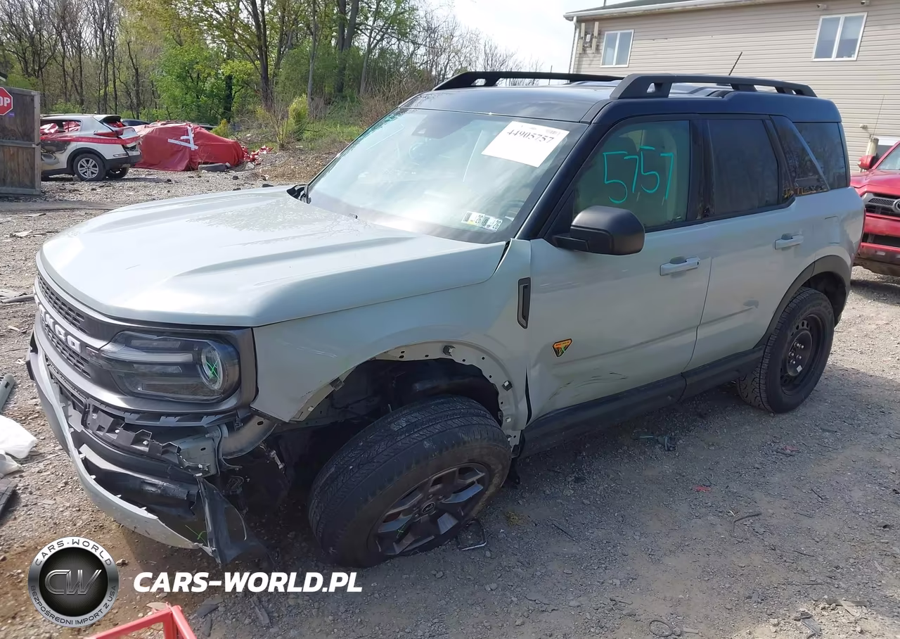 2022 Ford Bronco Sport Badlands VIN:3FMCR9D96NRD48209 - 2