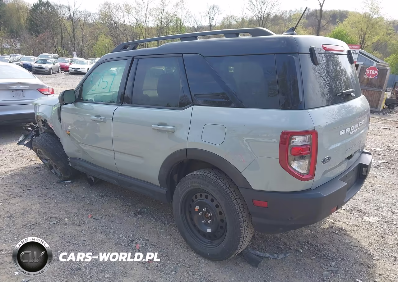 2022 Ford Bronco Sport Badlands VIN:3FMCR9D96NRD48209 - 3