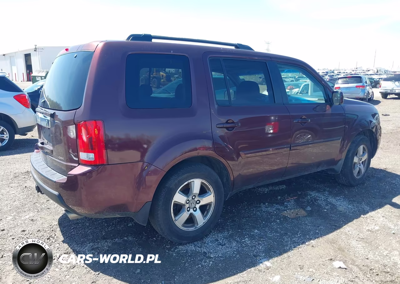 2009 Honda Pilot Ex-L VIN:5FNYF48569B008983 - 4