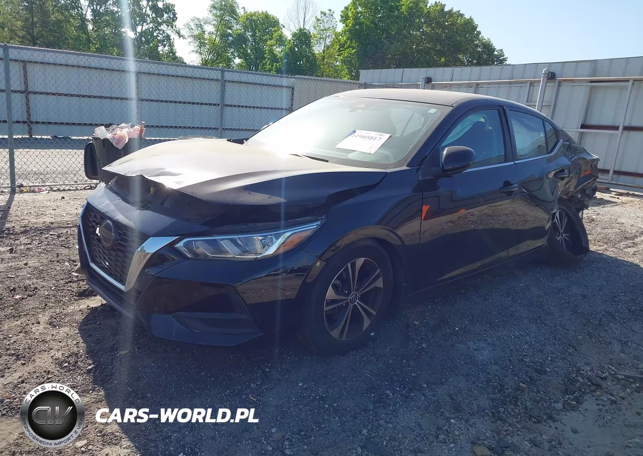 2020 Nissan Sentra Sv Xtronic Cvt VIN:3N1AB8CV9LY220951 - 2
