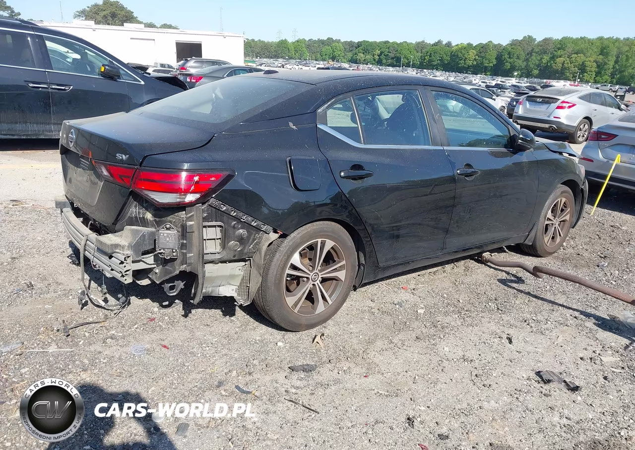2020 Nissan Sentra Sv Xtronic Cvt VIN:3N1AB8CV9LY220951 - 4